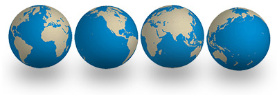 world globes