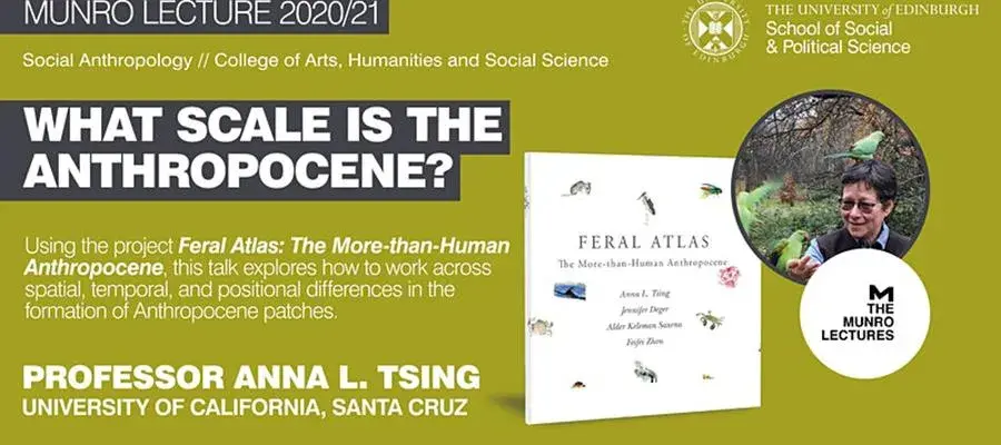 Professor Anna Tsing event banner