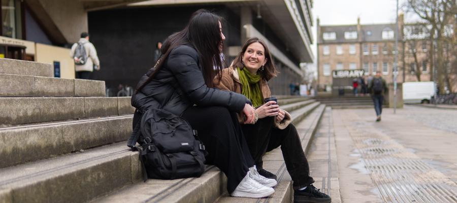 Students in George Square