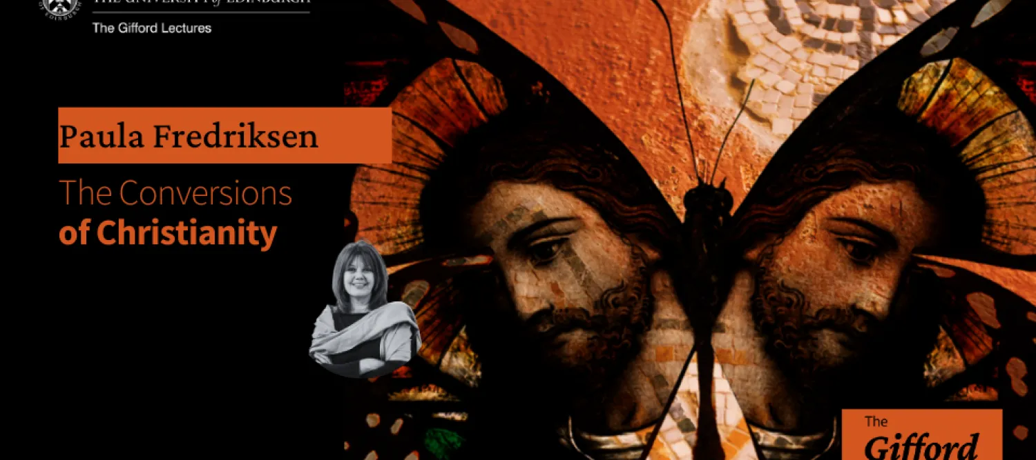 Graphic Image Advertising 2026 Gifford Lecture with Professor Paula Fredriksen