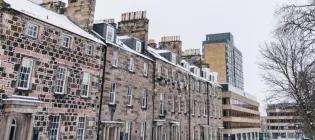 George Square in snow