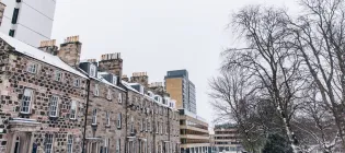 George Square in the snow