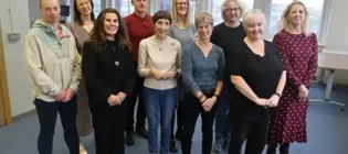 A group photo featuring many of our current Nursing staff