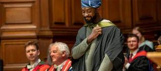 Alumni, Hammed Kayode Alabi, honoured with the 'Being Edinburgh' Alumni Award 2025.