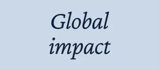 Global impact