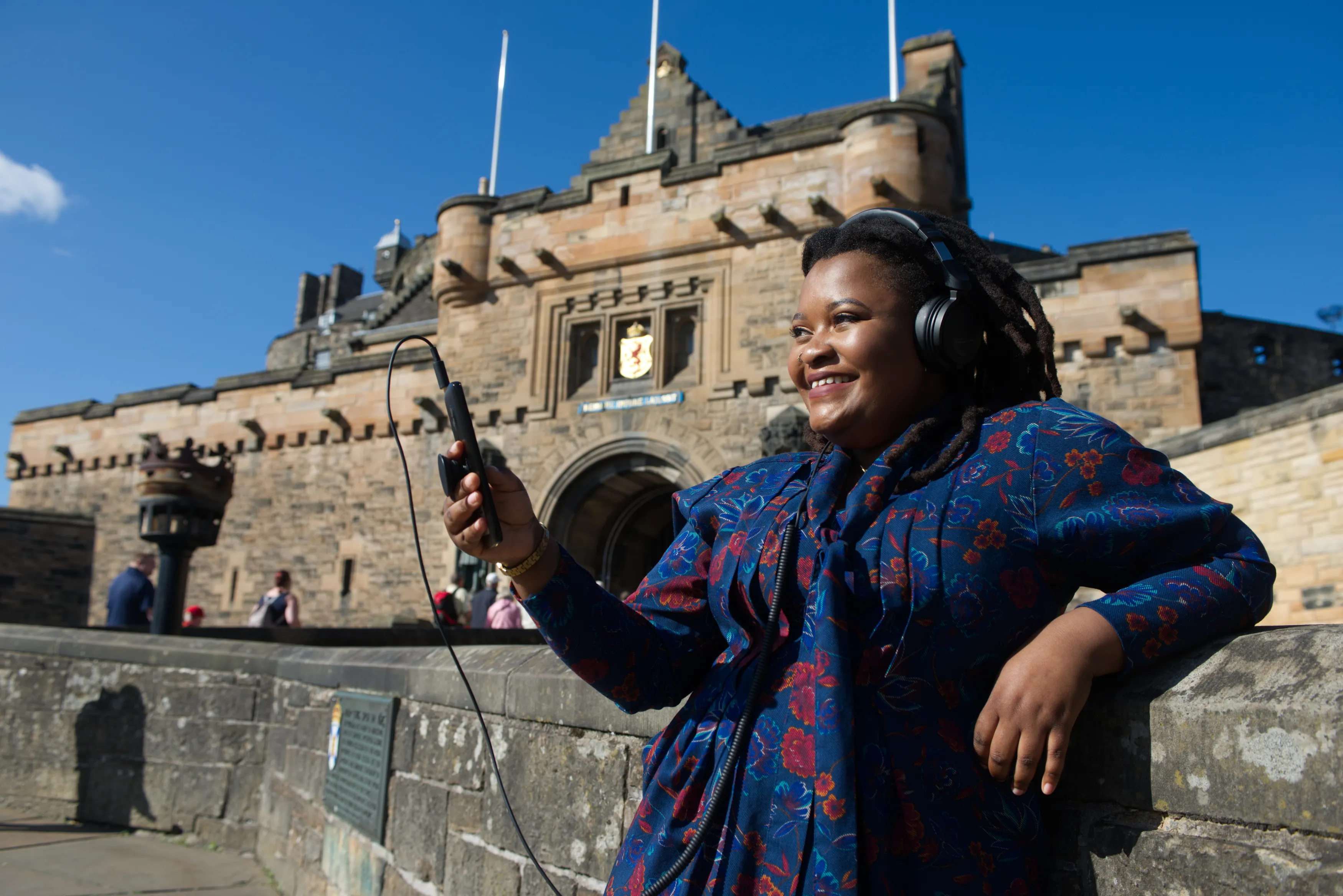 Artist at Edinburgh Castle