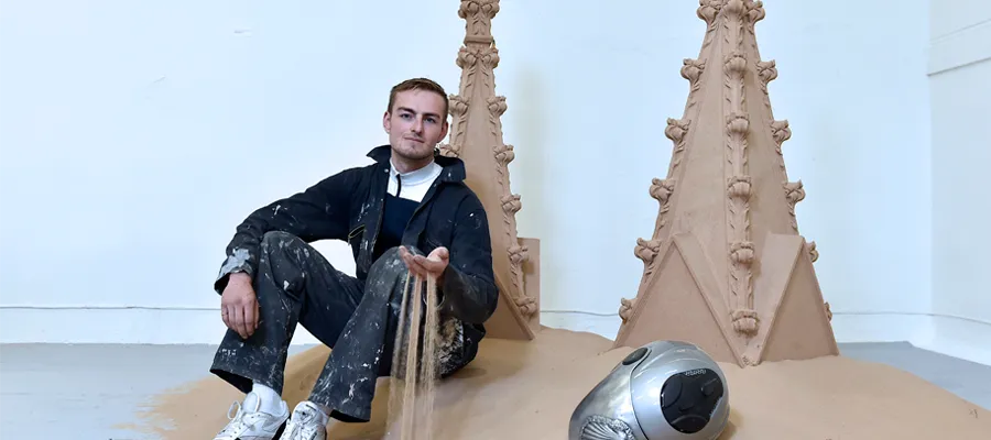 Jack Handscombe at ECA Degree Show 2018