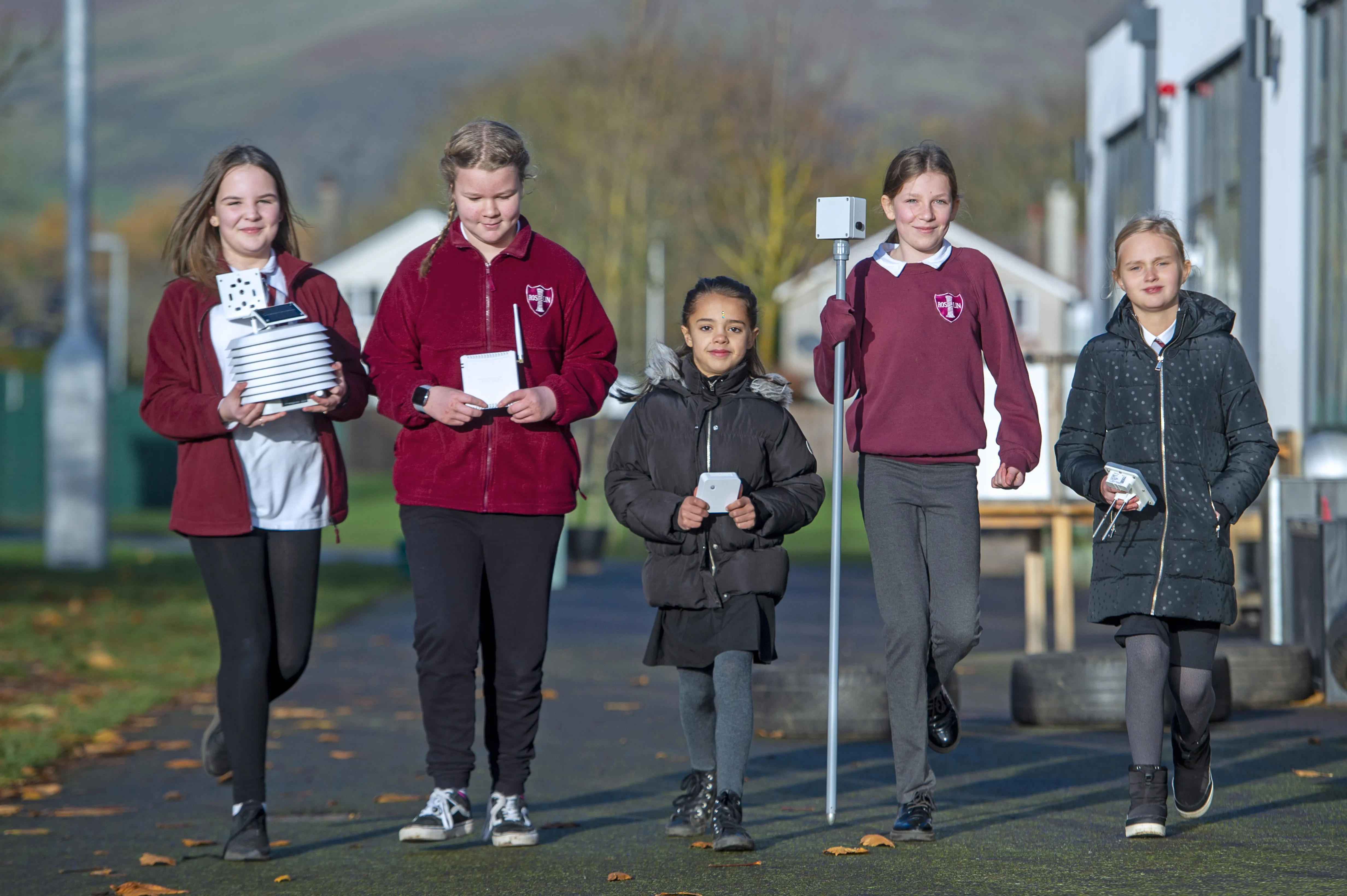 Primary pupils at IoT launch