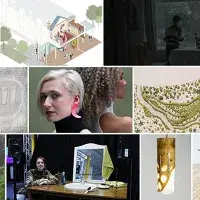 Montages of student work from ECA Degree show 2022