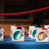 People of CAHSS Awards Trophies