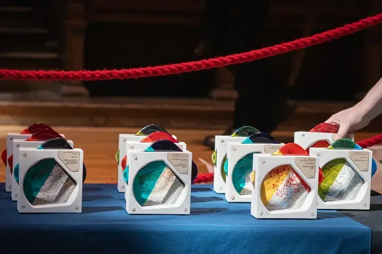 People of CAHSS Awards Trophies