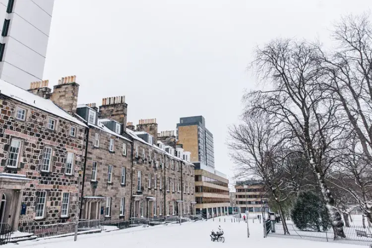 George Square in the snow