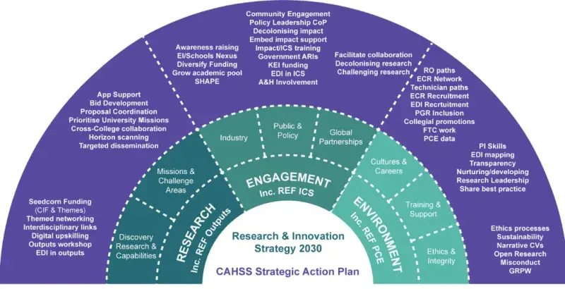 CAHSS our Strategic Action Plan Rainbow