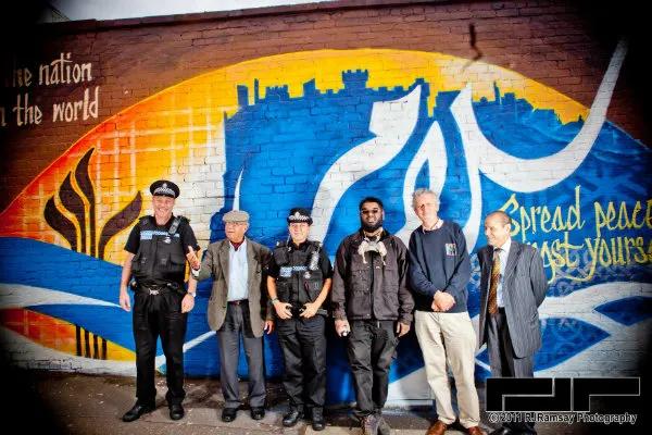 Urban Graffit artish Mohammad Ali