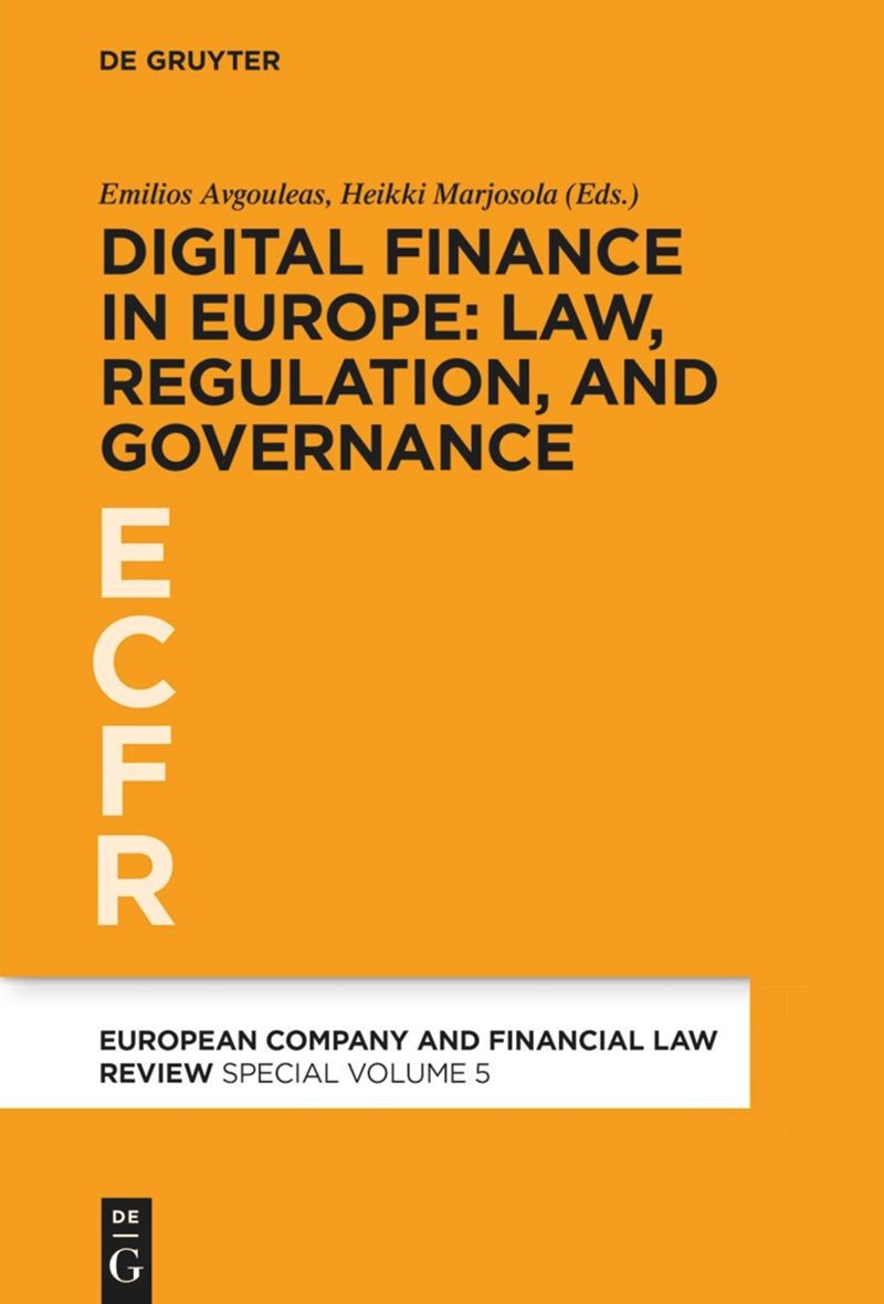 Digital Finance in Europe book cover