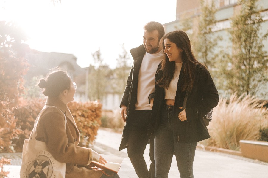 holyrood campus courtyard